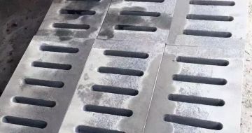 汉中 芝麻灰石材沟盖板