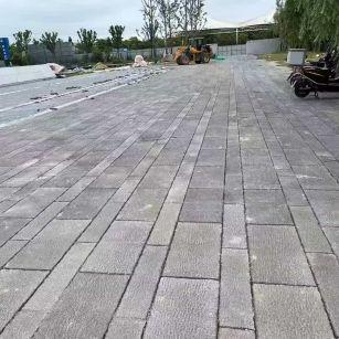 汉中仿古石铺装效果