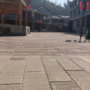 汉中仿古石铺装效果