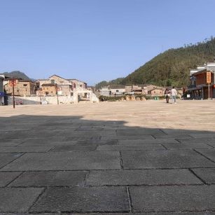 汉中仿古石铺装效果