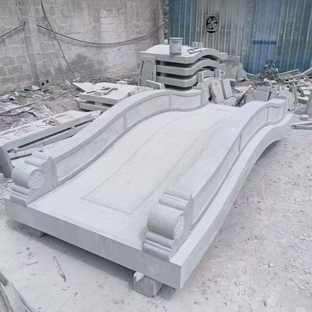 汉中 芝麻灰花岗岩园林景观 小石桥