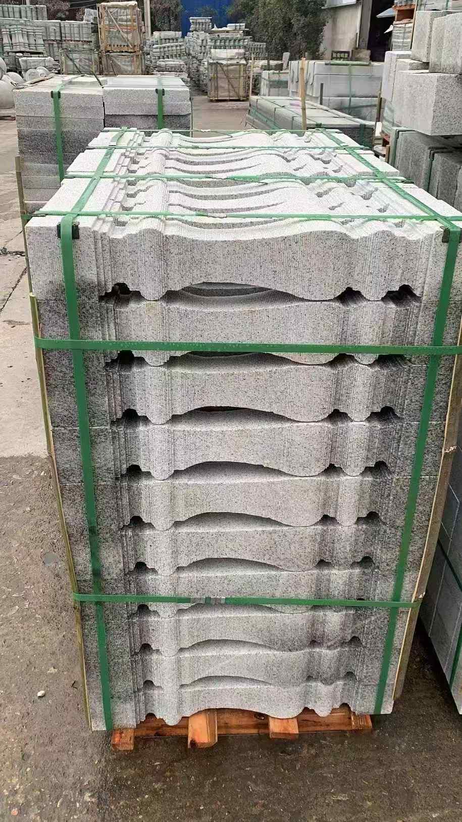 汉中 芝麻白方形拉丝面，栏杆花瓶柱