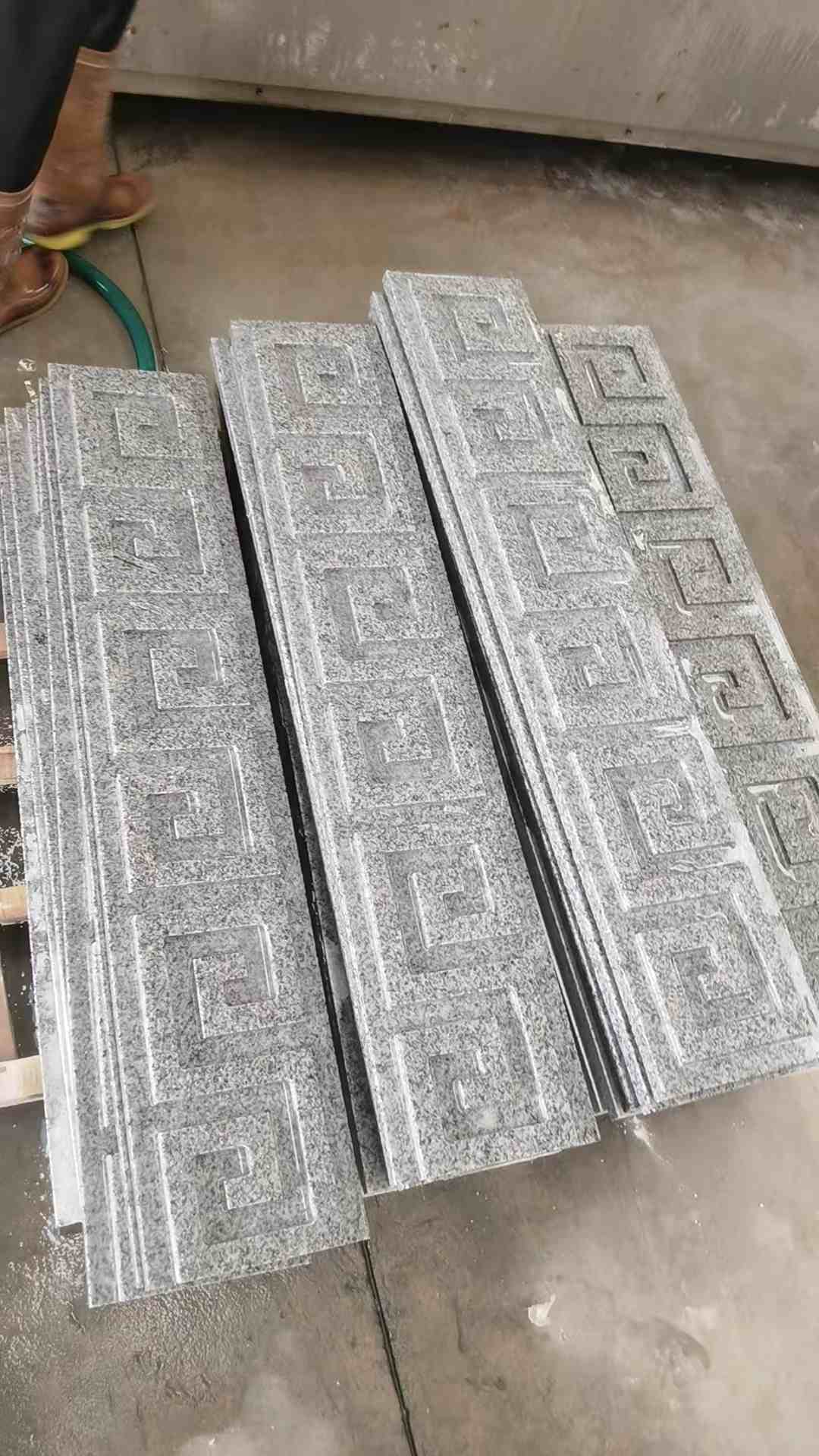 汉中 别墅回纹线条，雕刻