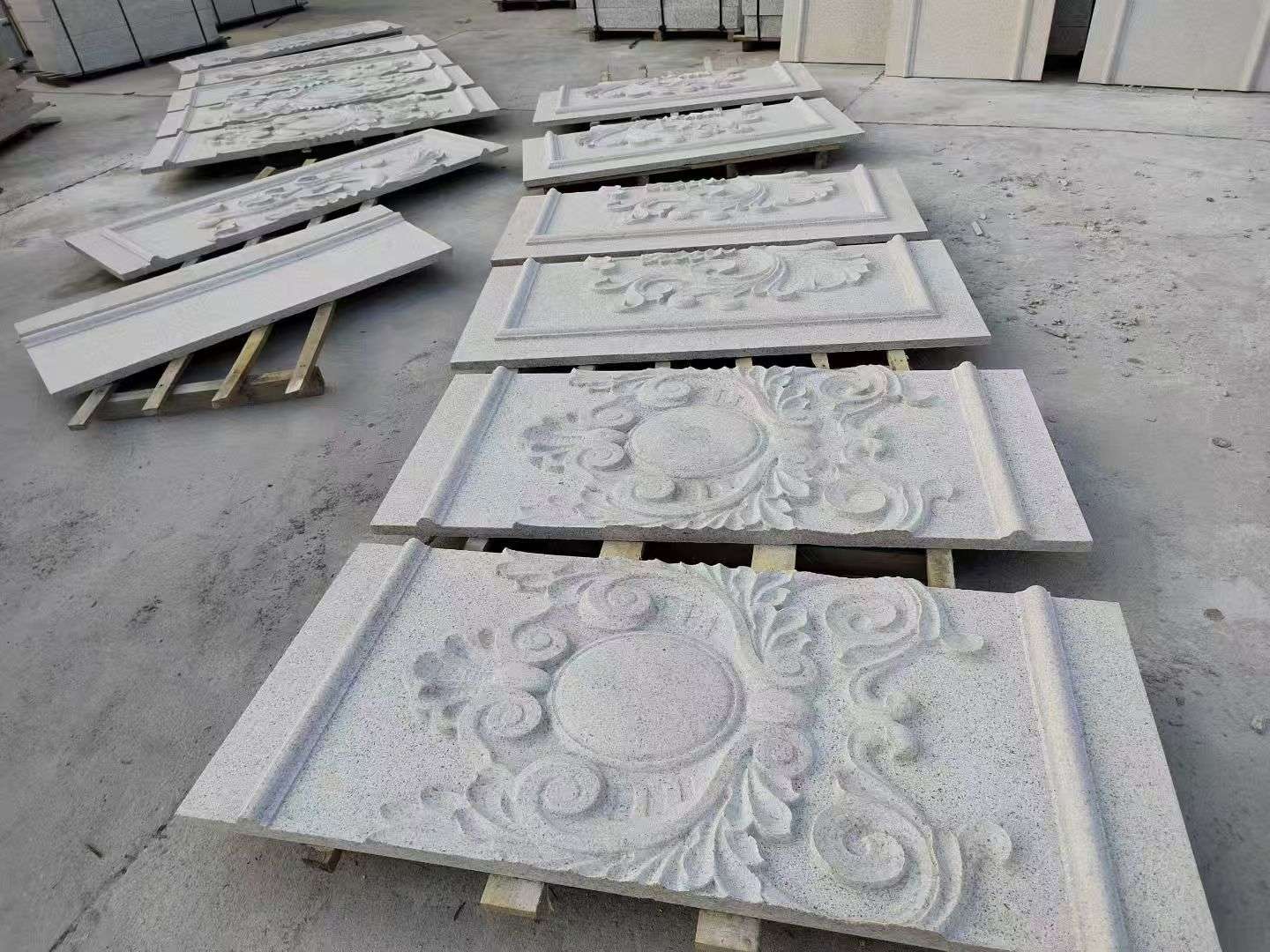 汉中 芝麻白干挂雕花板